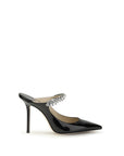 Jimmy Choo Bing 100 Black Leather Heel Miles