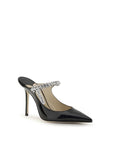 Jimmy Choo Bing 100 Black Leather Heel Miles