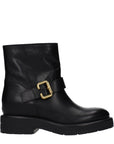 Chloé Black Leather Ankle Boots