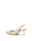 LE SILLA Vivienne Leather Mid Heel Pumps - Ivory