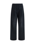 Golden Goose Black Wide Leg Denim Jeans