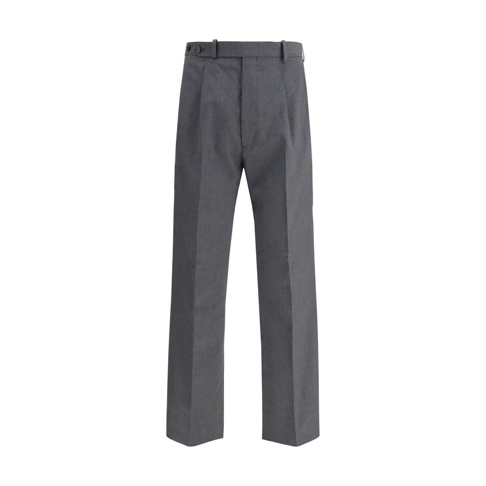 スーツ prada archive wool slacks grey Prada Gray/Grey Wool Suit Pants – Runway Door