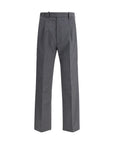 Prada Gray/Grey Wool Suit Pants