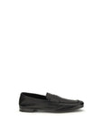 Prada Black Leather Loafers