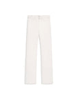 Celine Straight-Leg White Denim Jeans