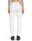 Celine Straight-Leg White Denim Jeans