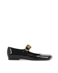 Chloé Black Leather Mary Jane Shoes