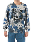 Kenzo Tiger Head Tie-Dye Sweatshirt