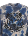 Kenzo Tiger Head Tie-Dye Sweatshirt