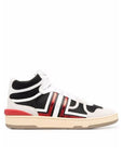 Lanvin Leather Hi Top Sneakers