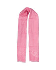Lanvin Pink Wool-Silk Scarf