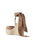 Gianvito Rossi Suede Leather Wedge Espadrilles