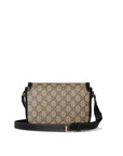 Gucci GG Monogram Leather Shoulder Bag
