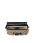 Gucci GG Monogram Leather Shoulder Bag