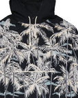 Palm Angels Tree Print Hoodie - Black