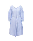 Stella McCartney Cotton Mini Dress - Cerulean Blue