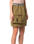 Stella McCartney Cargo Mini Skirt - Khaki