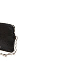 Alexander McQueen Black Leather Clutch Bag