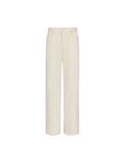 Dior White Cashmere Wide Leg Pants