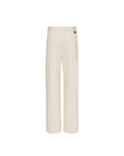 Dior White Cashmere Wide Leg Pants