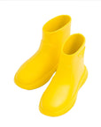 Prada Limoncello Yellow Rubber Rain Boots