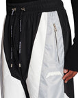 Balmain Colorblock Parachute Athletic Pants
