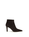 The Row Goatskin Leather Ankle Boots - Dark Chocolate