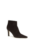 The Row Goatskin Leather Ankle Boots - Dark Chocolate