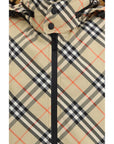 Burberry Lightweight Checkered Hooded Jacket