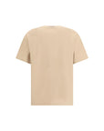 Givenchy Paris Logo Cotton T-Shirt - Beige