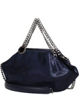 Stella McCartney Chained Strap Shoulder Bag - Blue