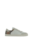 Burberry Checkered Leather Low Top Sneakers