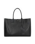 Valentino Garavani Black Leather Tote Bag