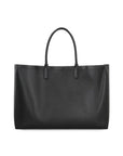 Valentino Garavani Black Leather Tote Bag