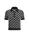 Gucci GG Black Wool Top