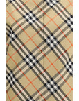 Burberry Checkered Collar Shirt