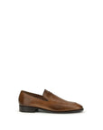 Miu Miu Dark Brown Leather Loafers
