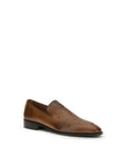 Miu Miu Dark Brown Leather Loafers