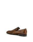 Miu Miu Dark Brown Leather Loafers