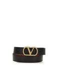 Valentino Garavani VLogo Leather Belt