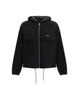 Prada Black Blouson Hooded Jacket