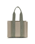 Chloé Woody Linen Shoulder Tote Bag