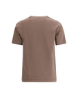 Brunello Cucinelli Brown Cotton T-Shirt