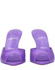 Christian Louboutin Me Dolly Zeppa Wedge Mule Sandals - Violet