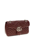 Gucci GG Marmont Medium Shoulder Bag - Bordeaux