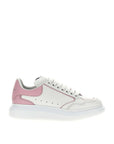 Alexander McQueen Pink & White Leather Chunky Sneakers