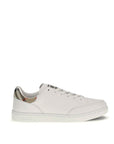 Burberry Leather Low Top Sneakers - White