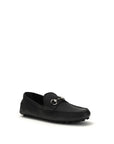 Gucci Leather Horsebit Driver Loafers - Black
