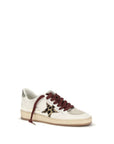 Golden Goose Ballstar Leopard Accent Leather Sneakers