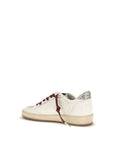 Golden Goose Ballstar Leopard Accent Leather Sneakers